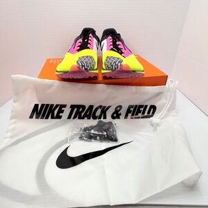 Nike‎ Zoom Rival XC 6 DX7999‑700 Volt/Hyper Pink/Black Men's 10 NWOB CC Racing